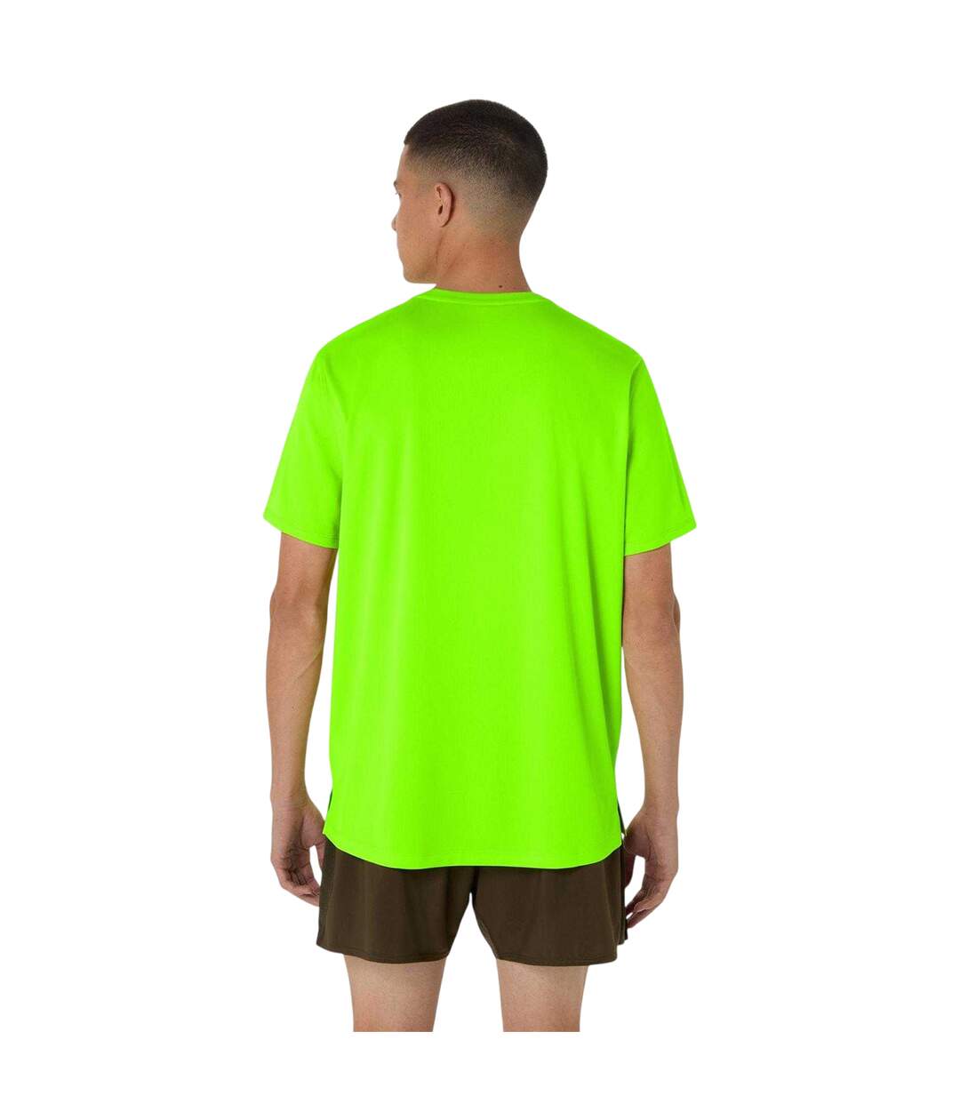 Mens Core Top Green Asics-3