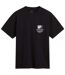 Mens Off The Wall Graphic Print T-shirt Black Vans-2