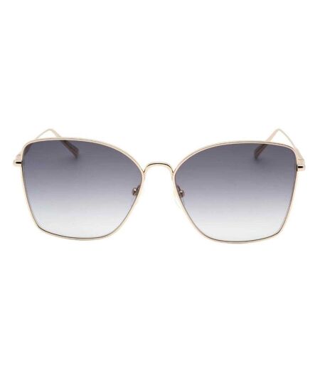Lunettes De Soleil Lo117s Femme Taille Unique Jaune Or Longchamp