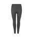 Collants De Course Femme Gris Foncé On Running-1