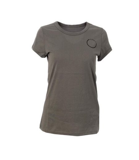 T-shirt gris femme g-star raw circle - l