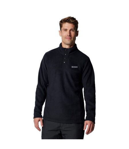 Mens Steens Fleece Pullover Black Columbia