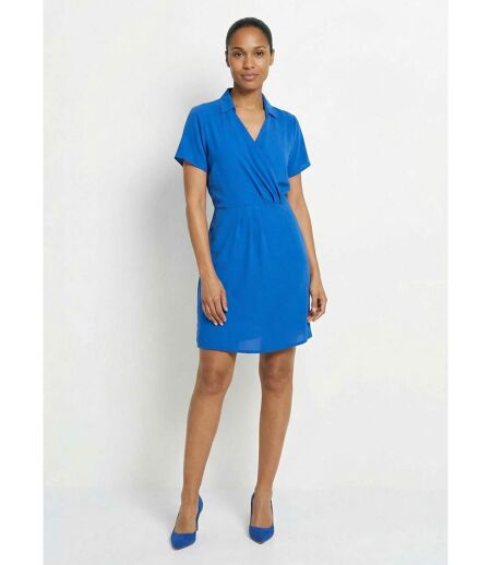 Robe col V manches courtes, Essentiel