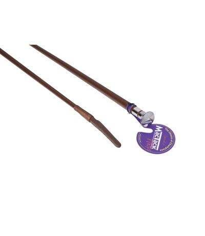 MacTack Leather Show Whip (Brown)