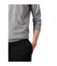 Mens V Neck Jumper Grey Emporio Armani EA7-4