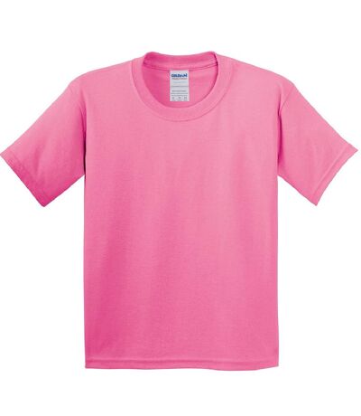 Gildan Childrens Unisex Heavy Cotton T-Shirt (Azalea)