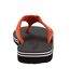 Mens rico flip flops ash/rusty orange Regatta