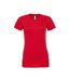 Bella + Canvas Womens/Ladies Relaxed Jersey T-Shirt (Red)