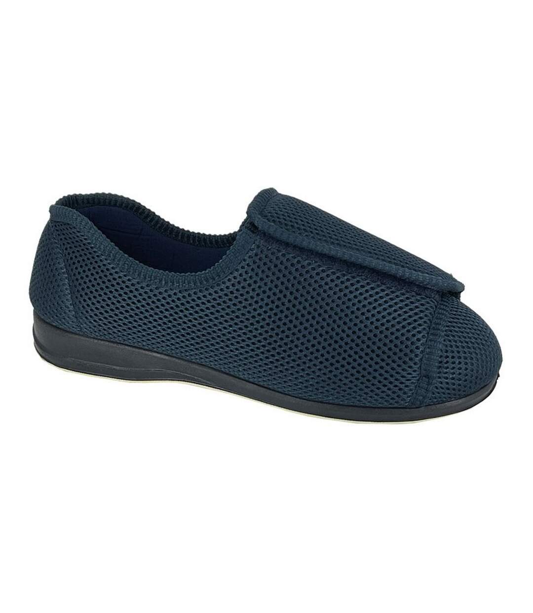 Chaussons terry adulte bleu marine Sleepers-1