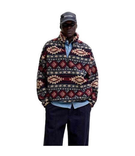Sweat Eddie Homme Bleu Marine Foncé Jack And Jones