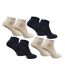 Chaussettes femme DIM en Coton Confort et Elegance -Assortiment modèles photos selon arrivages- Pack de 4 Paires Seconde Peau