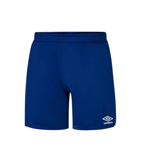 Umbro Mens Total Training Shorts (Royal Blue/White) - UTUO961