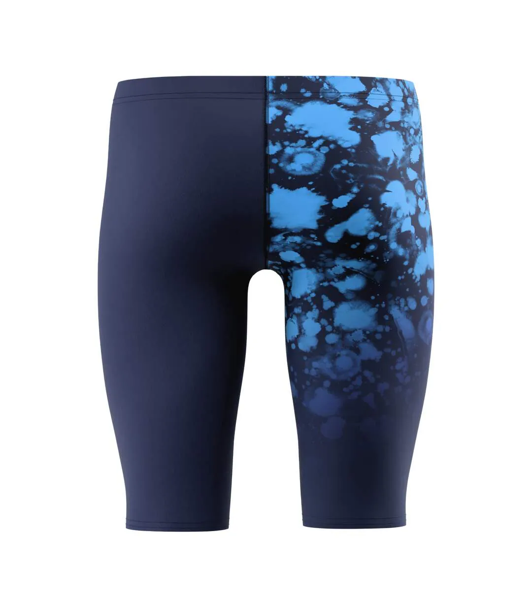 Mens Placement Splash Endurance+ Jammer Shorts Navy Blue Speedo-2