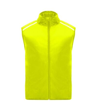 Veste sans manches jannu adulte jaune fluo Roly