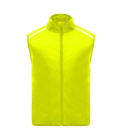 Veste sans manches jannu adulte jaune fluo Roly