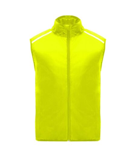 Veste sans manches jannu adulte jaune fluo Roly