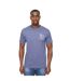 Mens Seamtext T-shirt Navy Duck And Cover-2