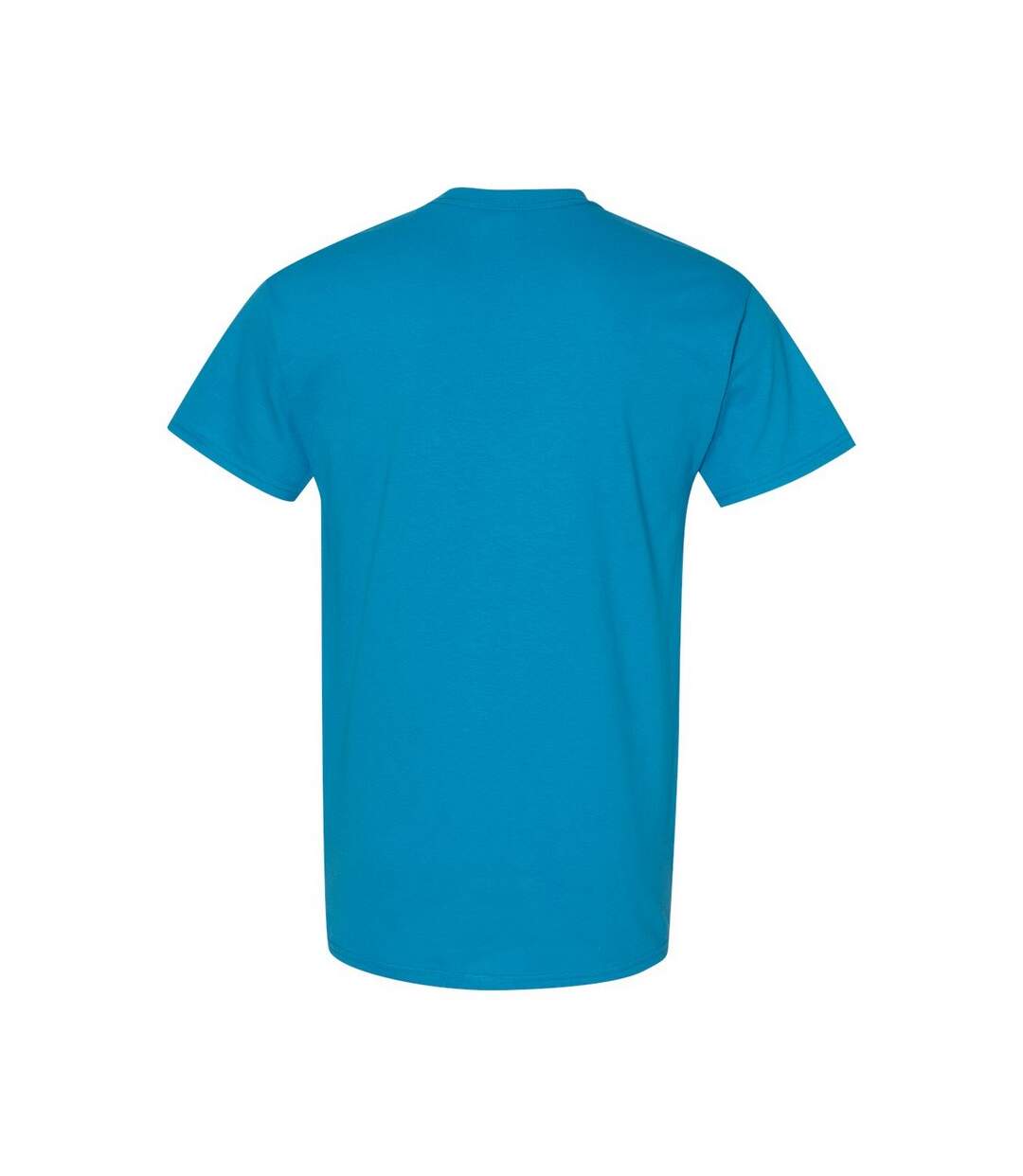 Mens Heavy Cotton T-shirt Sapphire Blue Gildan-2