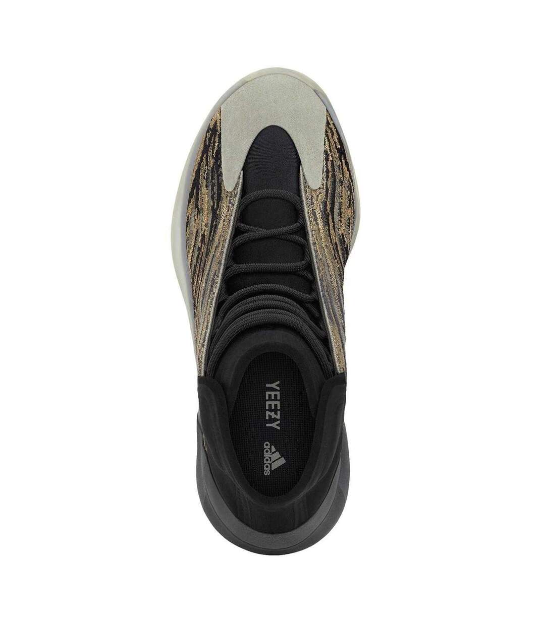 Mens Quantum Amber Suede Shoes Amber Tint Yeezy-3