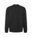 Mens Monogram Ribbed Sweatshirt Black Calvin Klein-3