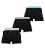 Lot De 3  Boxers Homme Rose Vert Bleu Calvin Klein-2