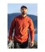 Mens Camber Ii Half Zip Fleece Top Red Mountain Warehouse-1