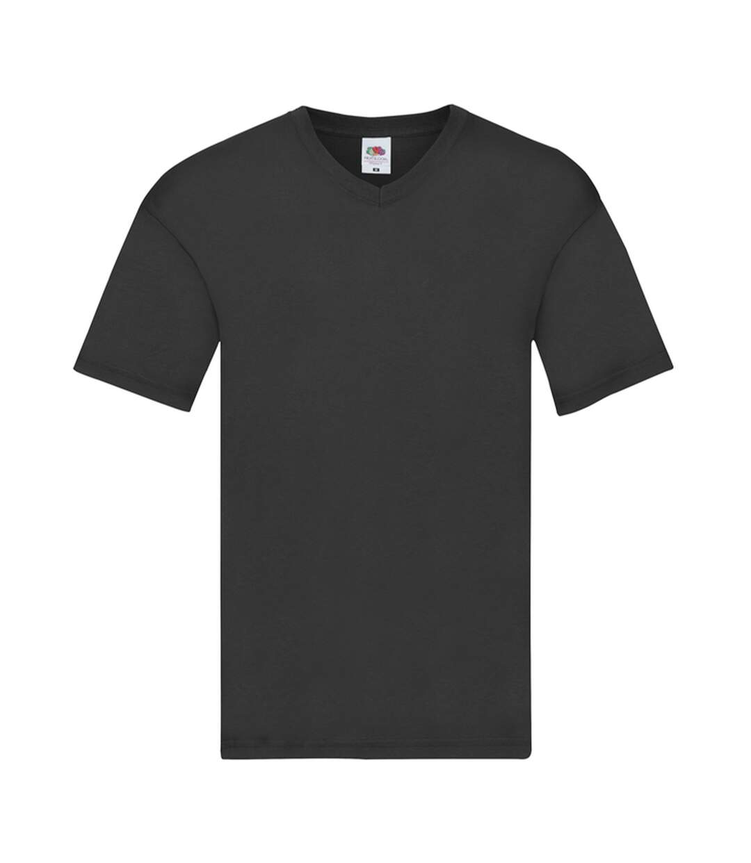 T-shirt Original Homme Noir Fruit Of The Loom-1
