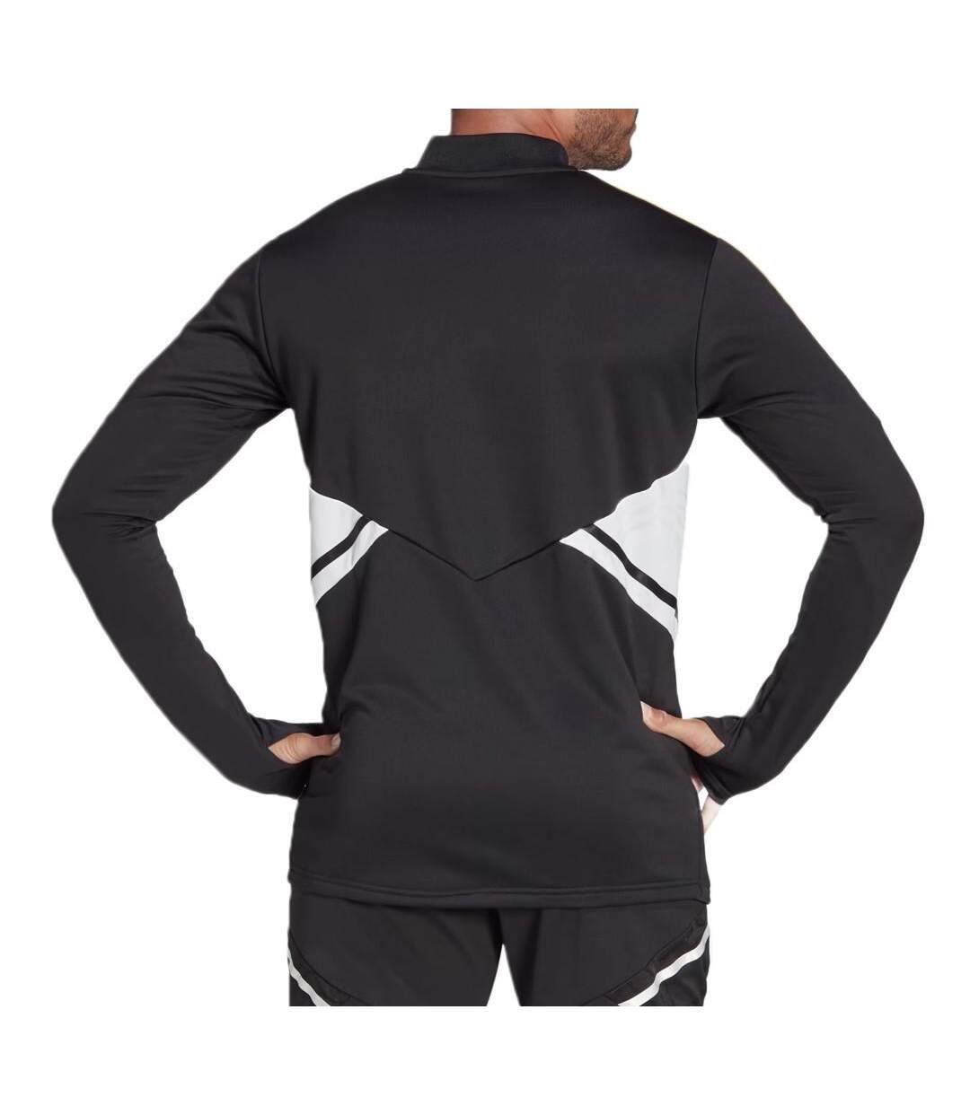 Juventus sweat 1/4 zip noir homme adidas 2022-2