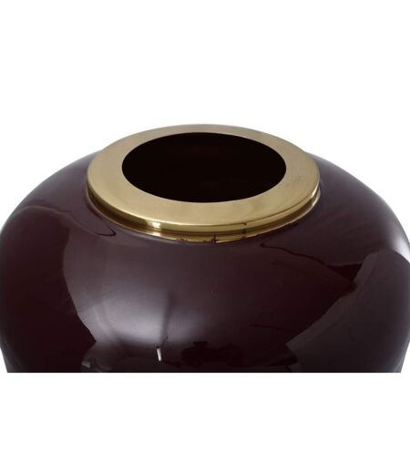 Vase Design Touna 81cm Violet & Or