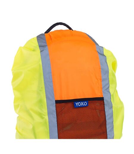 Housse De Sac À Dos Taille Unique Jaune Orange Yoko
