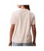 T-Shirt beige femme calvin klein jeans hero-2