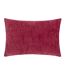Osaka chenille cushion cover 40cm x 60cm burnt red Yard
