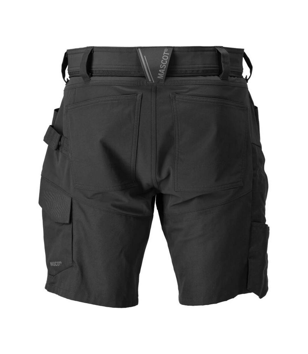 Mens Customised Work Shorts Black Mascot-2