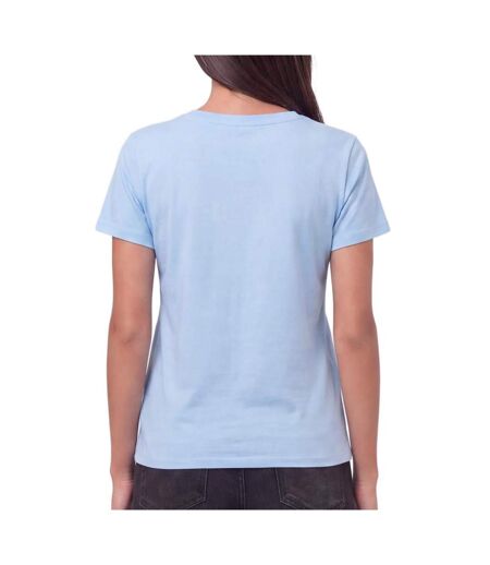 T-Shirt bleu femme teddy smith ribelles