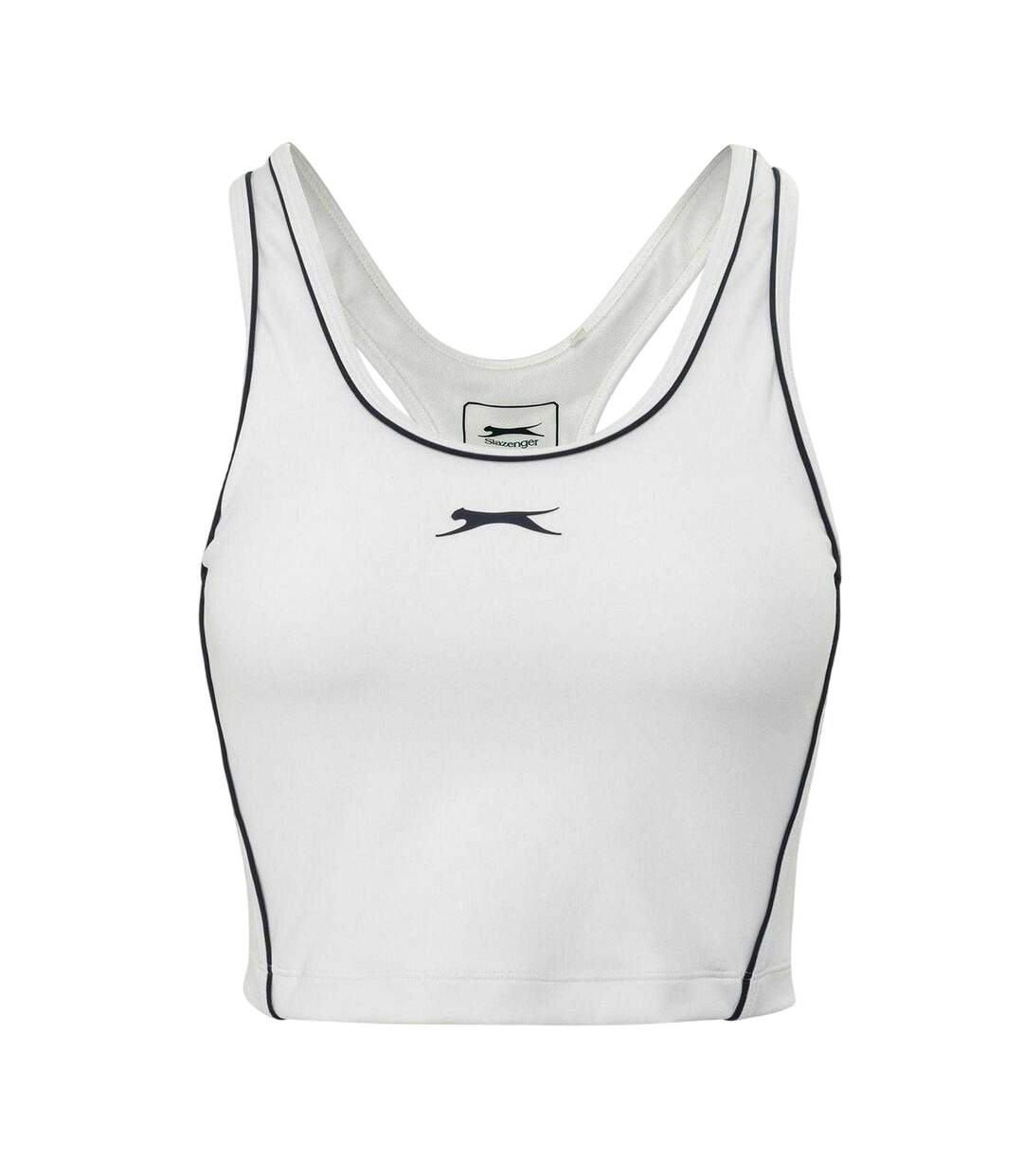 Débardeur Motif/style Logo Femme Blanc Slazenger-1