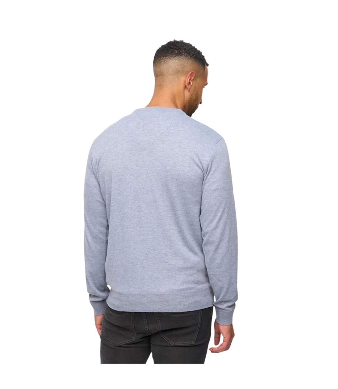 Pull Tinworth Homme Gris Chiné Bewley & Ritch-3