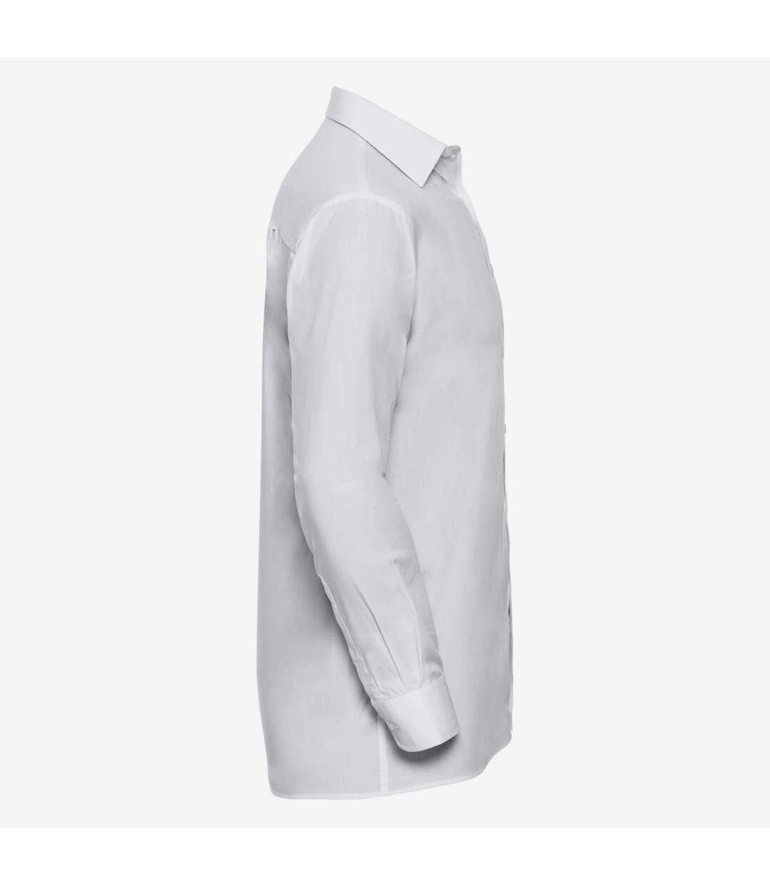 Chemise de travail à manches longues 100% coton homme blanc Russell Russell