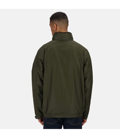 Veste Imperméable Dover Homme Kaki Foncé Noir Regatta
