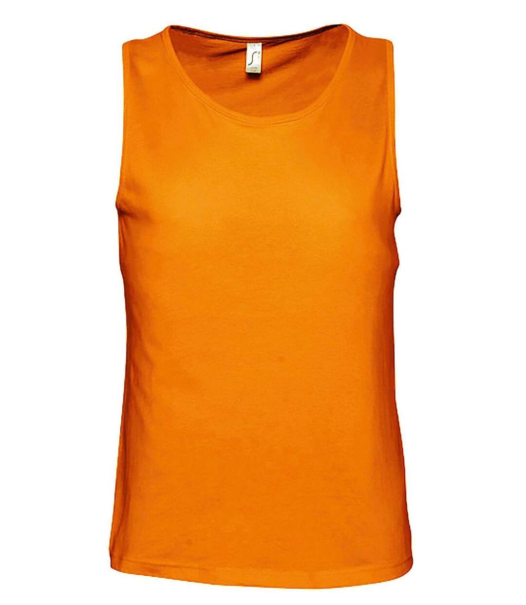 t-shirt débardeur pour homme - 11465 - orange-1