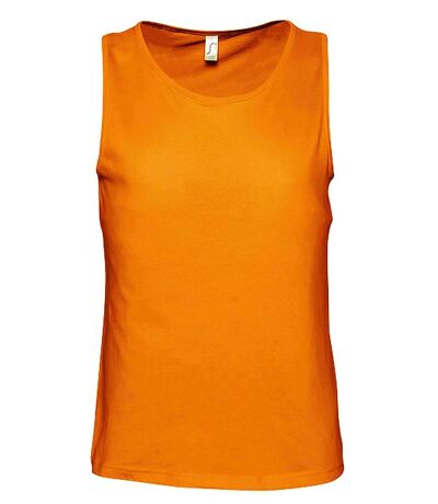 t-shirt débardeur pour homme - 11465 - orange