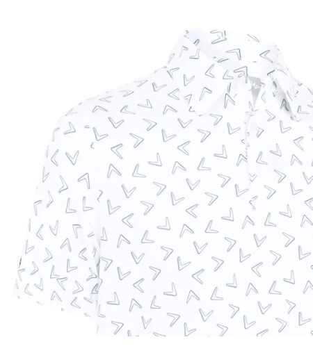 Polo Chev Adulte Blanc Vif Callaway