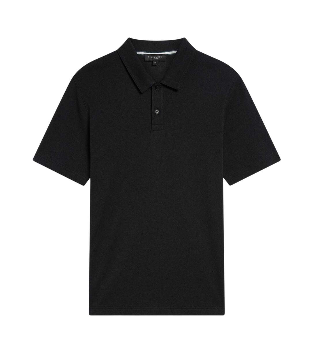 Mens Polo Shirt Black Ted Baker-2
