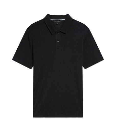 Mens Polo Shirt Black Ted Baker