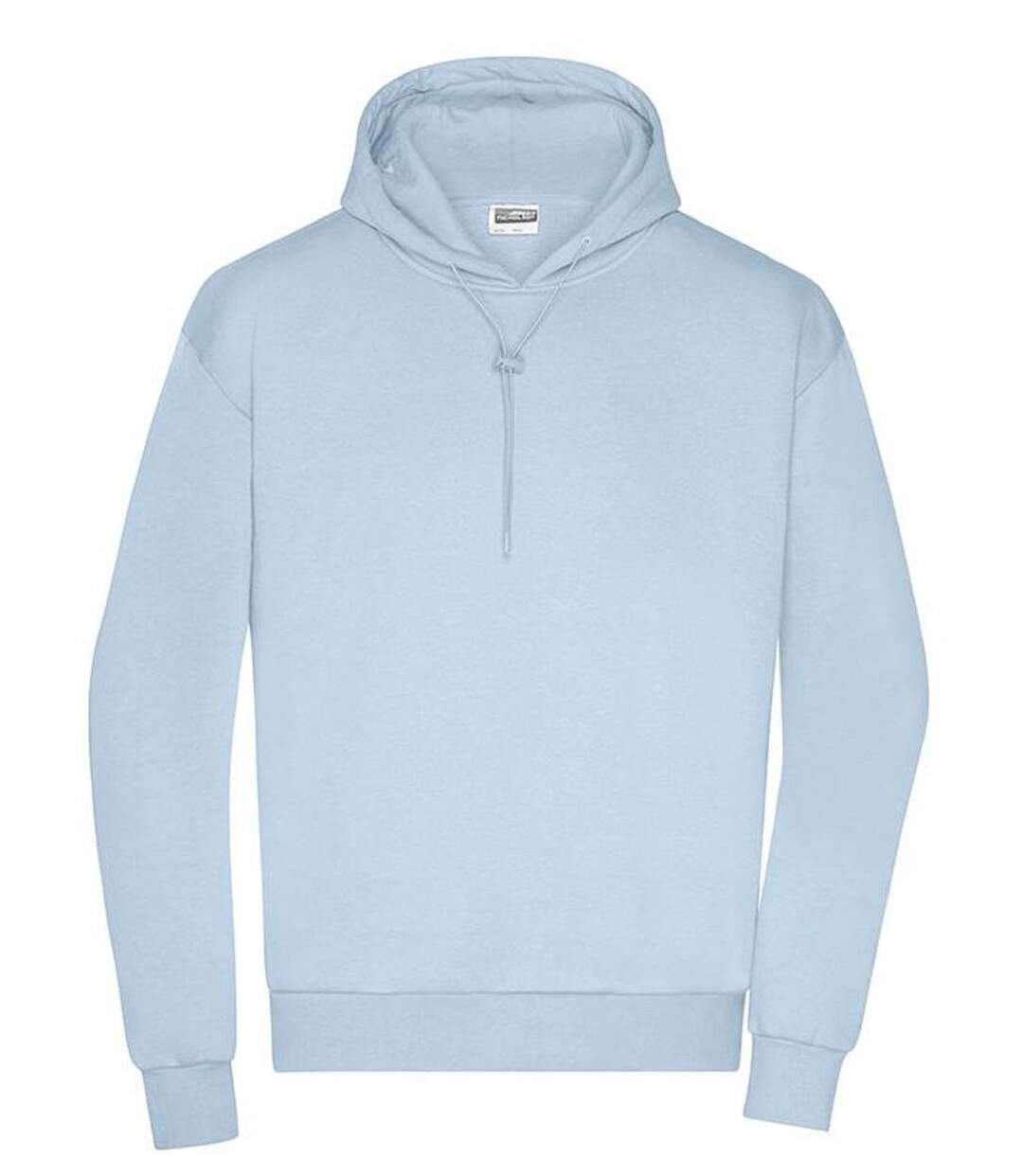 Sweat-shirt à capuche Bio - Homme - 8034 - bleu pastel-1