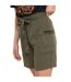 Short long fluide femme en tencel avec broderie Peppebag Vondutch-4