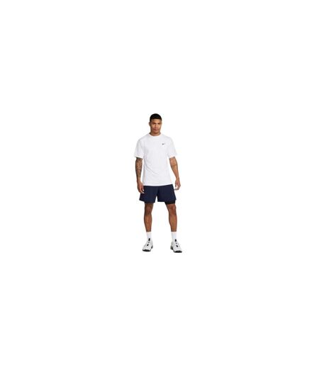 T-shirt Manches Courtes Motif/style Swoosh Hyverse Homme Blanc Nike