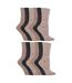 12 Pairs Ladies Cotton Rich Everyday Socks Gentle Grip Soft Top Comfort Socks-1