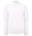 Polo manches longues - Homme - PUI12 - blanc