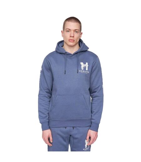 Sweat à capuche tapehen homme bleu marine foncé Henleys