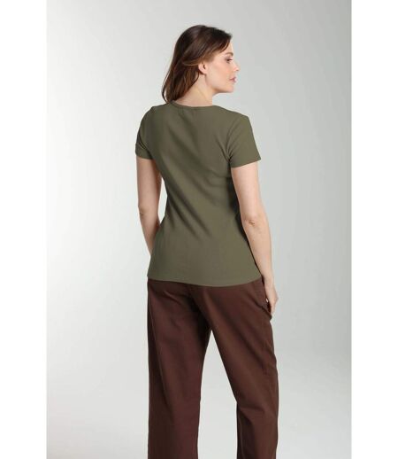 Tee Shirt Cotele Manches Courtes Femme Drew  | Gerard Pasquier | Gerard Pasquier